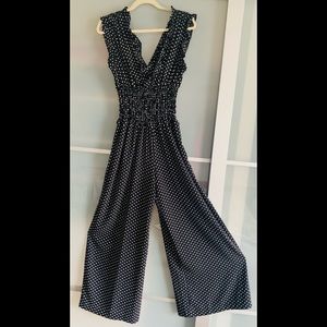 Beautiful polka dot jumpsuit